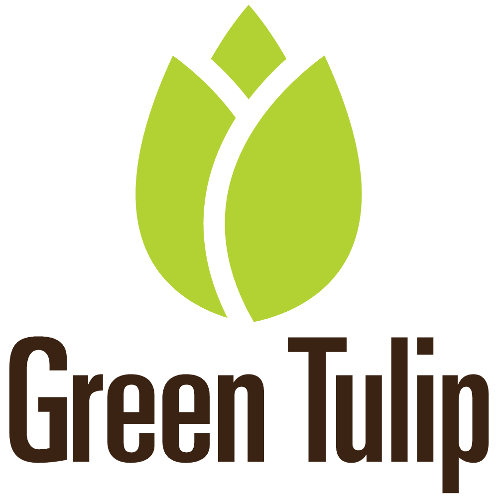 11. Green Tulip Design